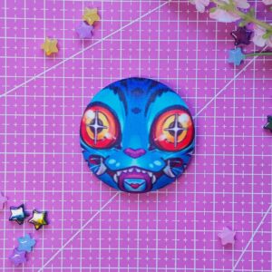 Derpy | Plushie Sponch Soft Pin | KPDM K-Pop Hunters | Fan Made | Fan Art | Cosplay pin | Chibi Style | Gift for Him or Her